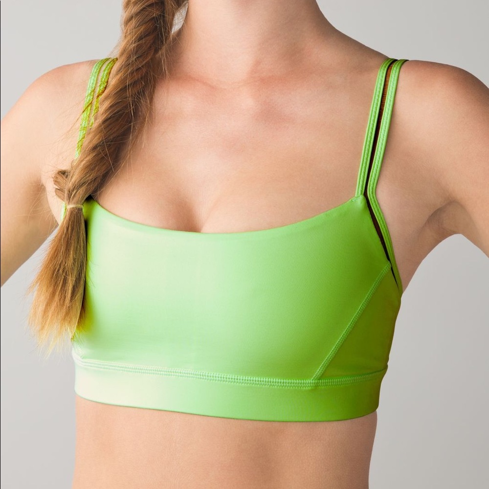 Straight Up Bra, Clear Mint